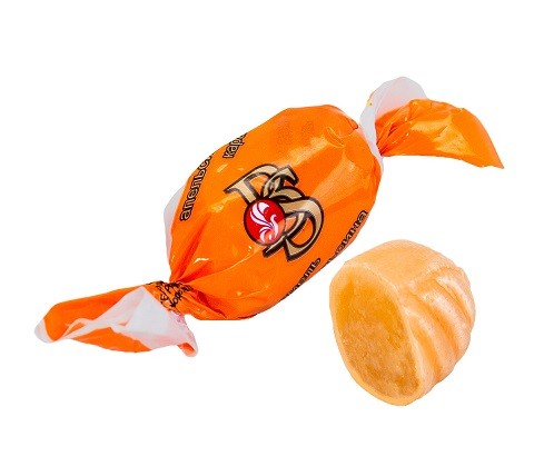 Баян Сулу FRUIT мини карамель (1кг)* 7 кг ПОСТНОЕ