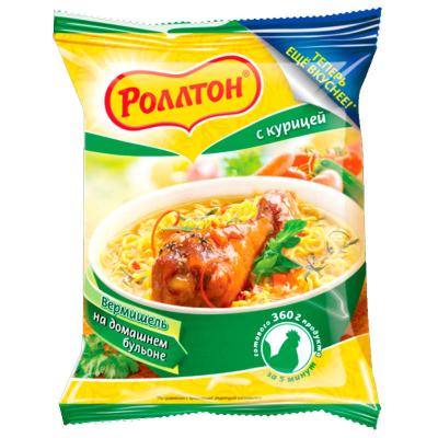 Вермишель б/п Роллтон курица 60г*42