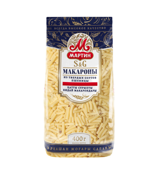 Особые макаронные изделия Мартин гр.А, в/с 0,4кг*20
