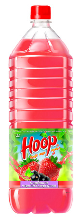 ХОП клубника-черная смородина напиток 2 л (6)