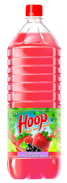 ХОП клубника-черная смородина напиток 2 л (6)