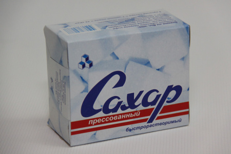 Сахар-рафинад прессованный быстрорастворимый 0,5 кг*40